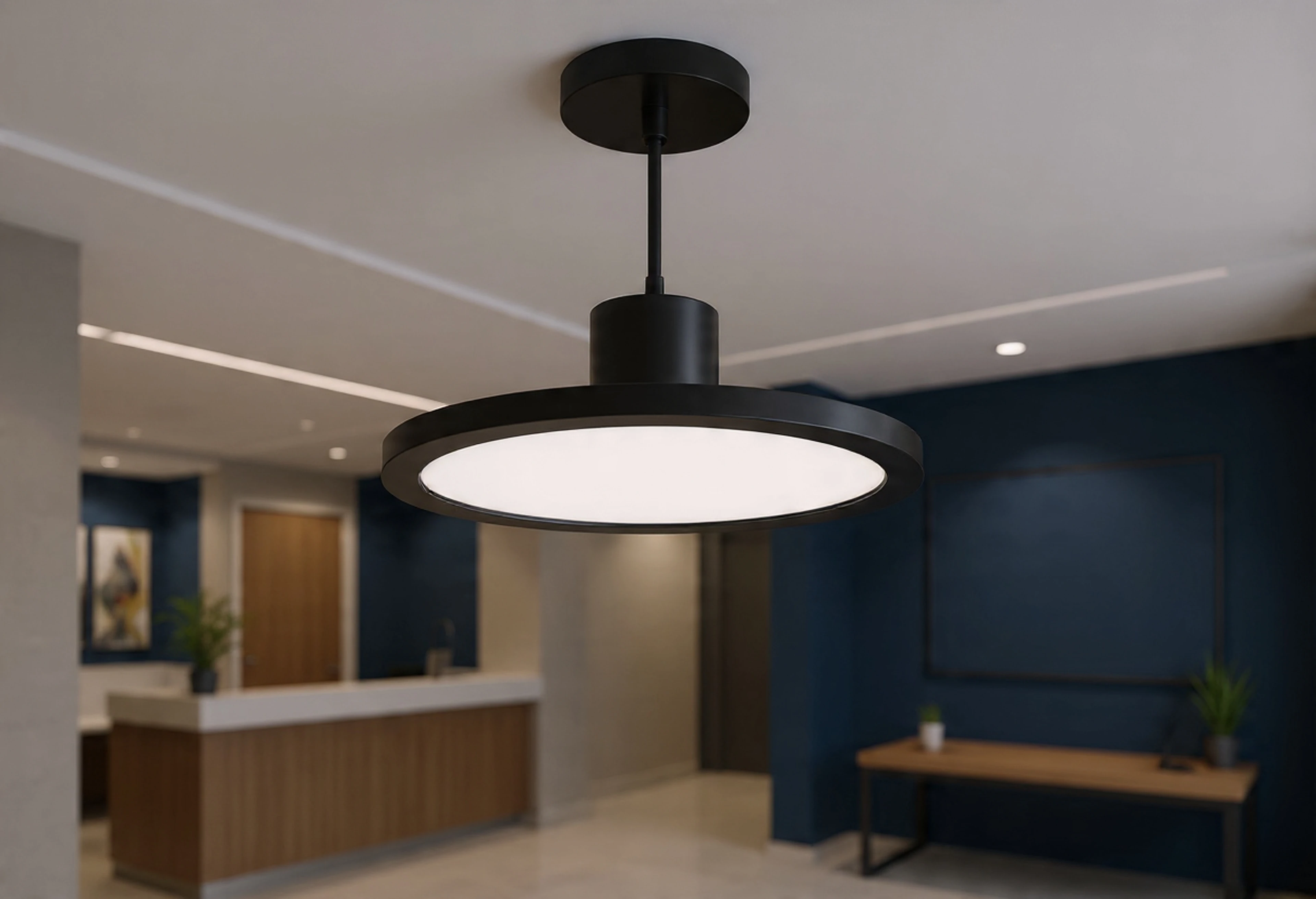 Starlet architectural lighting for commercial lobby projects
