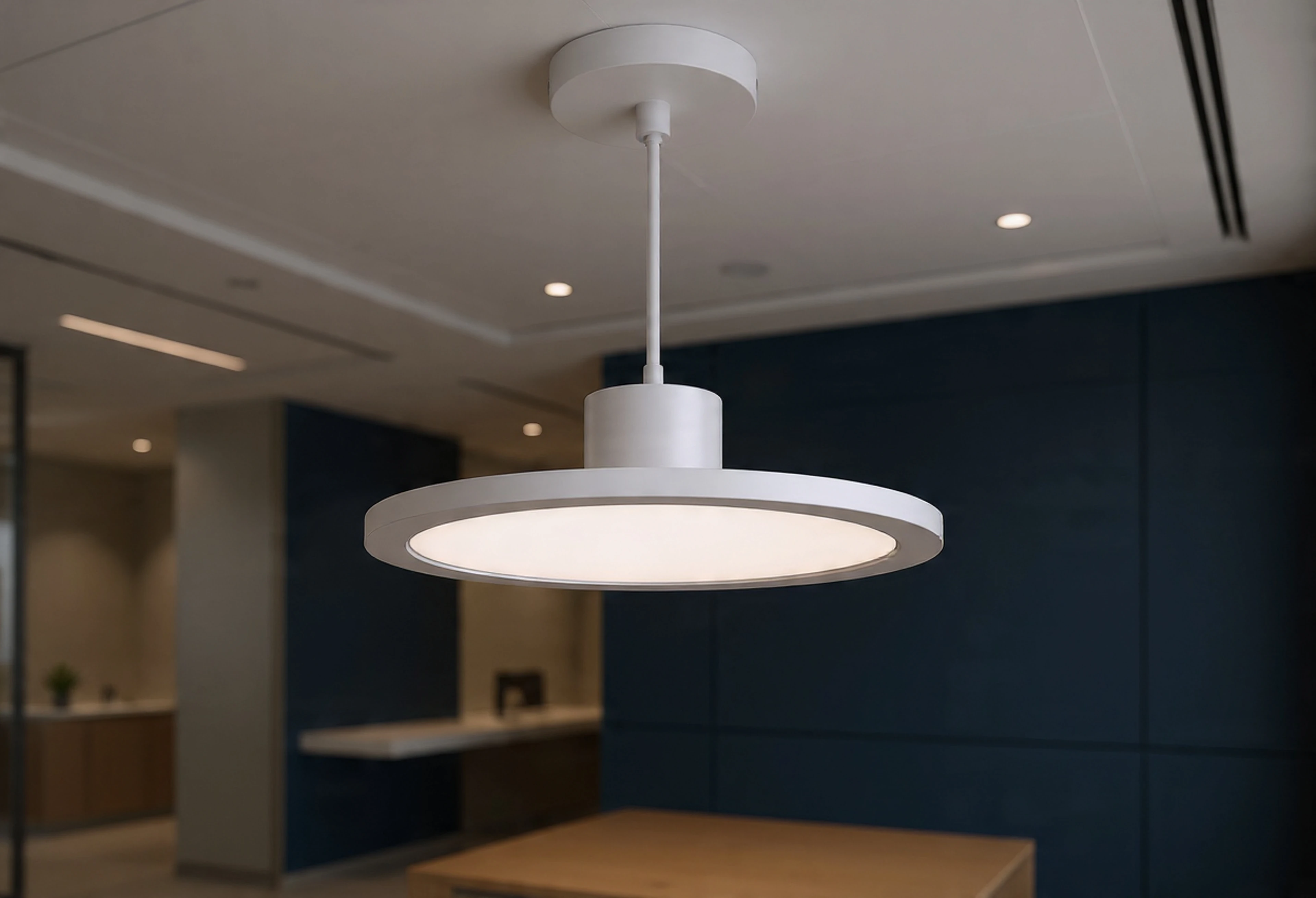 Starlet RP1 5-foot Matte-White Pendant with Canopy